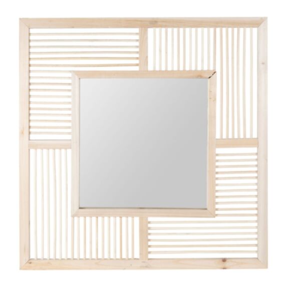 Miroir Evasion Naturel Bambou Ø70cm