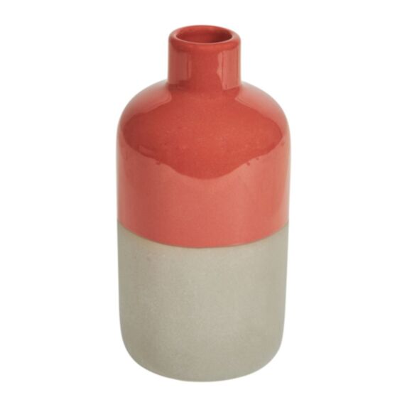 Vase en céramique terracotta mat H17 cm - OSTARIA