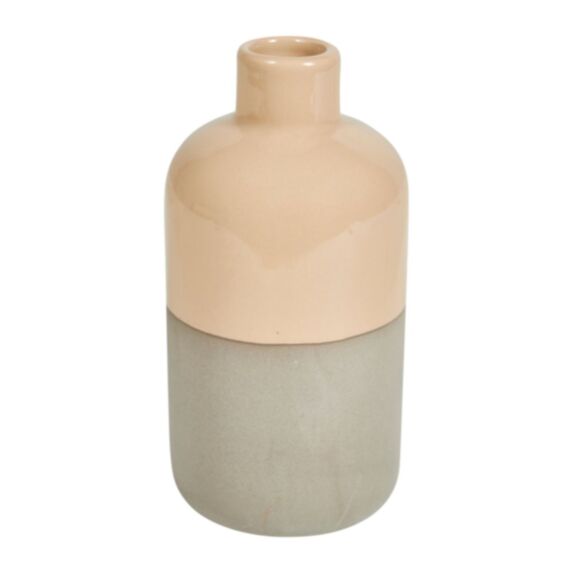 Vase décoratif céramique D9 x H17 vert mat - OSTARIA