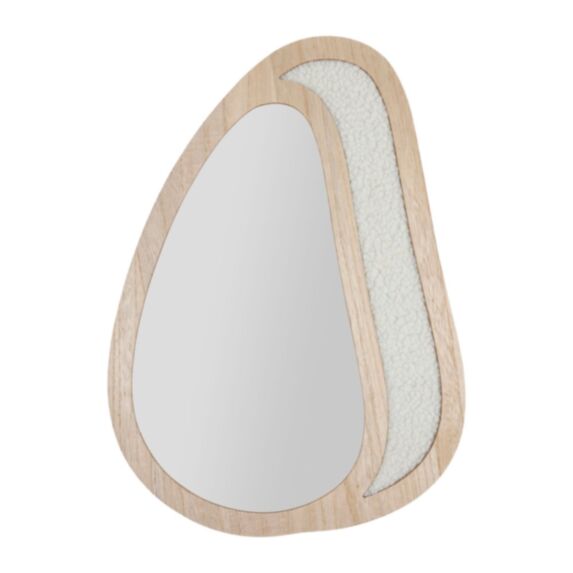 Miroir Mdf Sherpa 'Alaska' Minéral