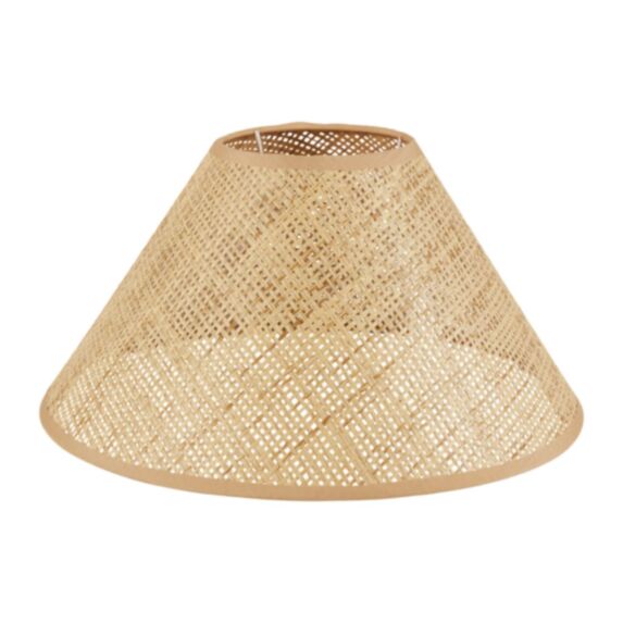 Abat-jour rond Naturel Ø35 x H20,5 cm - OSTARIA