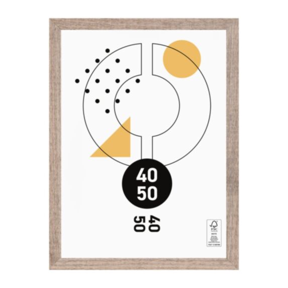 Cadre photo Milan bois 40 x 50 cm - OSTARIA