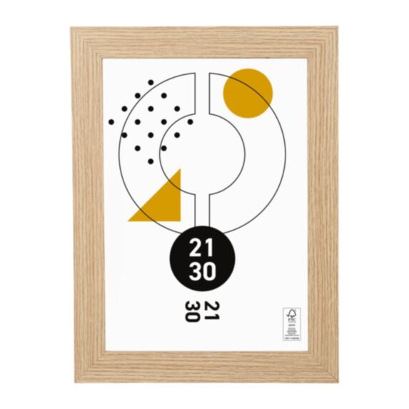 Cadre photo Milan naturel 21 x 30 cm - OSTARIA
