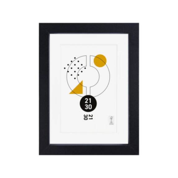 Cadre photo Rita noir 21 x 30 cm - OSTARIA