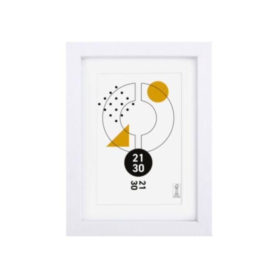 Cadre photo Rita blanc 21 x 30 cm - OSTARIA