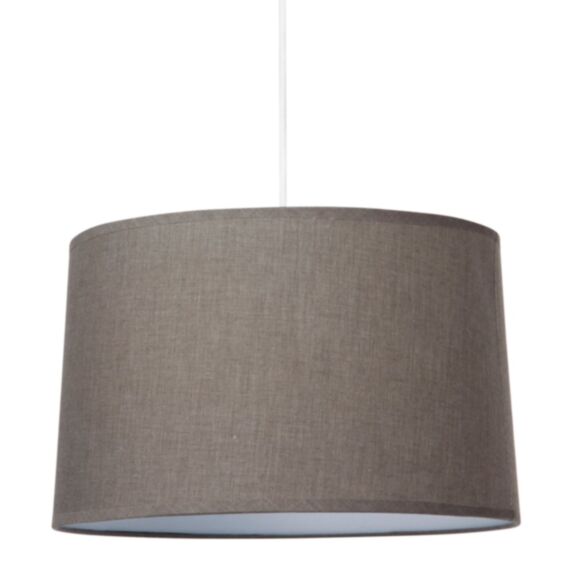 Suspension Cylindre Gris Ø45cm