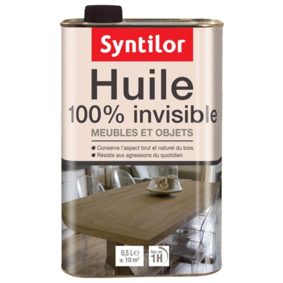 HUILE MEUBLE 100% INVISIBLE 0.5L