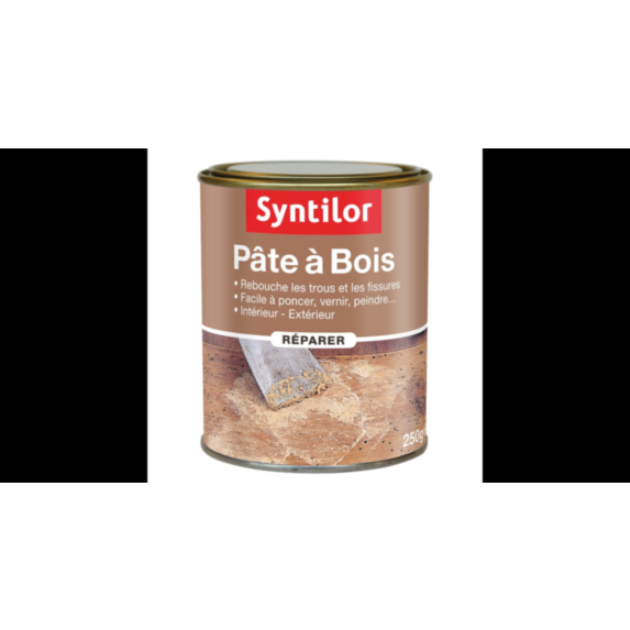 Pâte à bois 250g bois blanc SYNTILOR