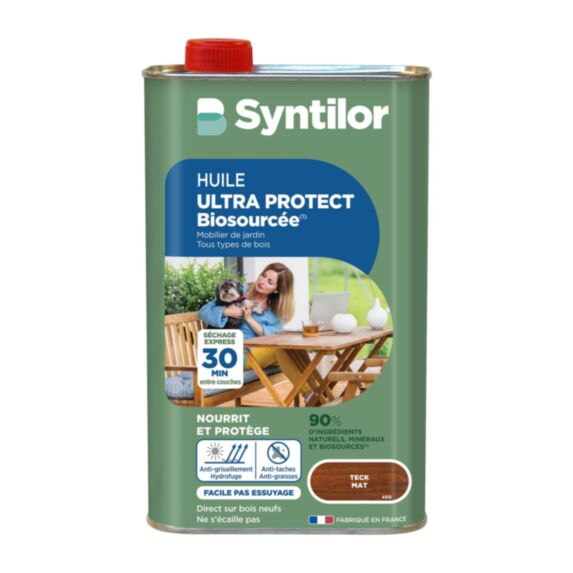 Huile Ultra Protect Bio Teck Mat 1L - SYNTILOR