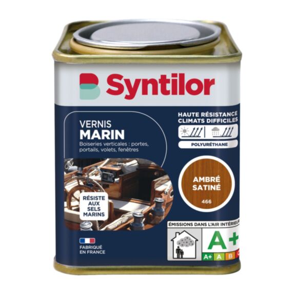Vernis Marin 0,25L Ambré Satiné Syntilor