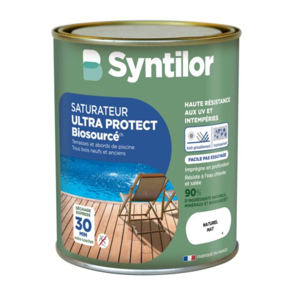 Saturateur Ultra Protect Bio 0,75L Naturel Syntilor
