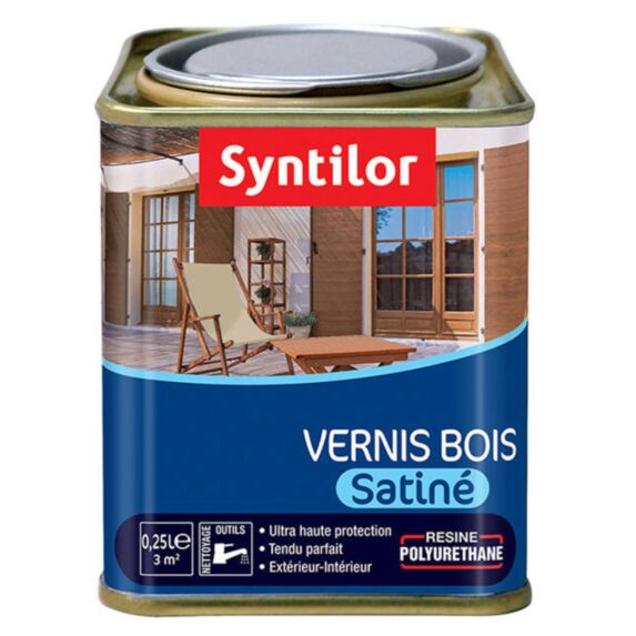 Vernis BSC satiné 0.25L chêne doré - SYNTILOR