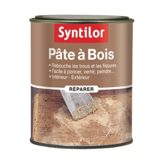 Pâte à bois 500g chêne clair