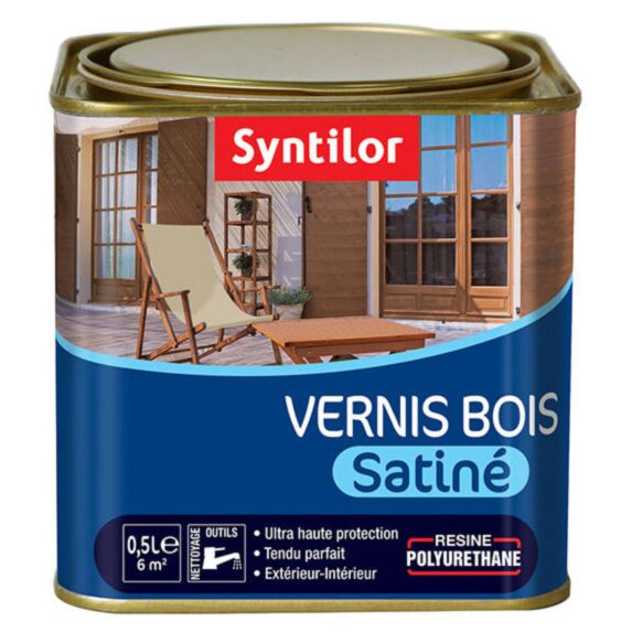 Vernis BSC satiné 0.5 L incolore - SYNTILOR