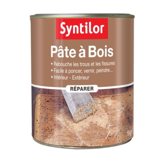 Pâte à bois 1kg naturel