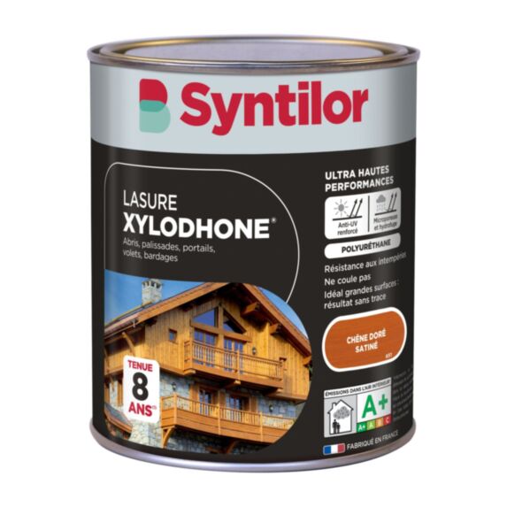 Lasure Xylodhone ultra hautes performances 1L chêne doré - SYNTILOR