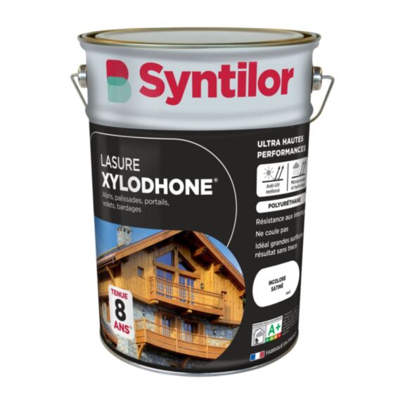 Lasure Xylodhone ultra hautes performances incolore 5L - SYNTILOR