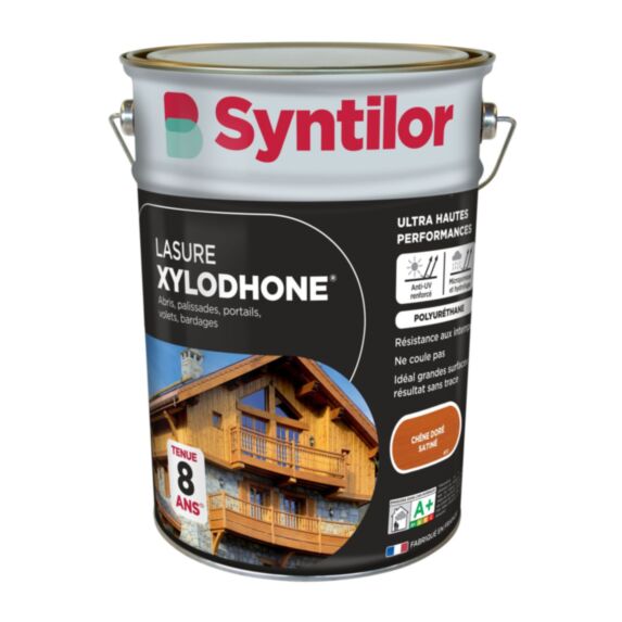 Lasure Xylodhone ultra hautes performances chêne doré 5L - SYNTILOR