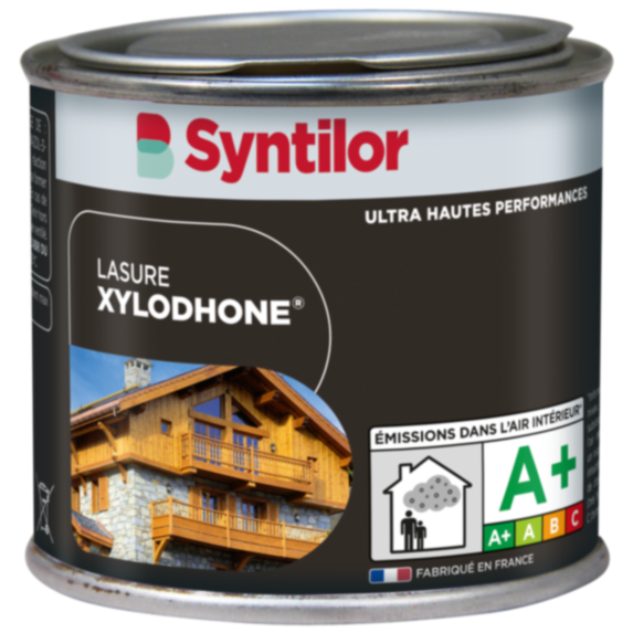 Lasure Xylodhone ultra hautes performances chêne moyen satiné 125ml - SYNTILOR