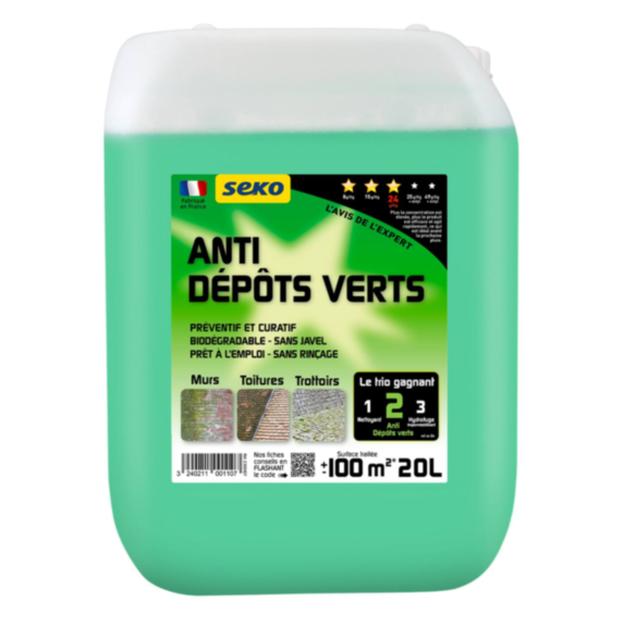 Anti-dépôts verts standard 20l seko