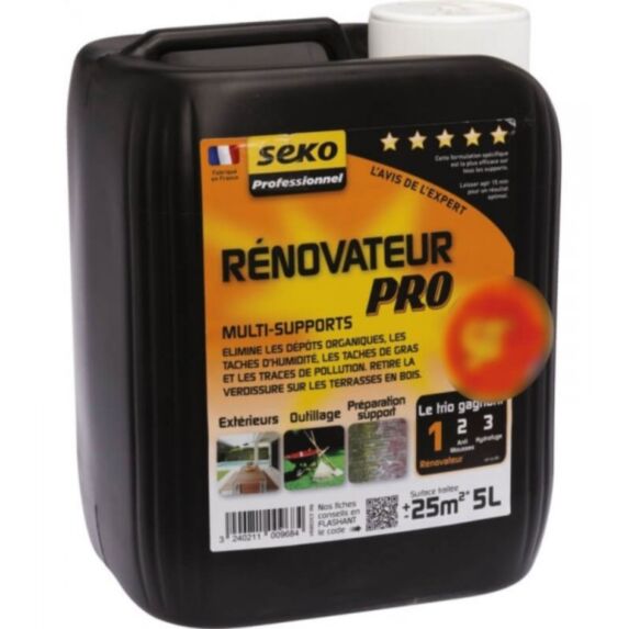 Nettoyant Rénovateur Pro Multisupport 5L