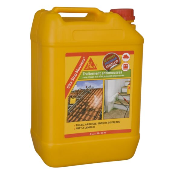 Traitement anti-mousses vertes 5 L - SIKA