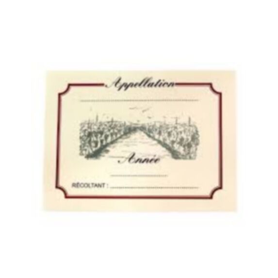 20 Étiquettes Adhésives - DUHALLE