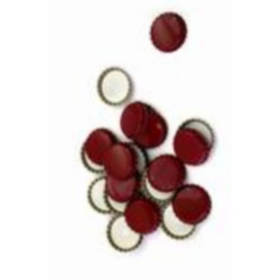 Lot de 200 Capsules Couronne en Métal Rouge Ø 29 mm pour Bouteilles Champenoises - DUHALLE