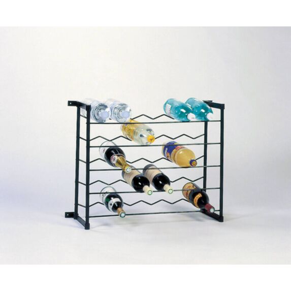 Casier Bouteilles Acier Plastifié 30 Places