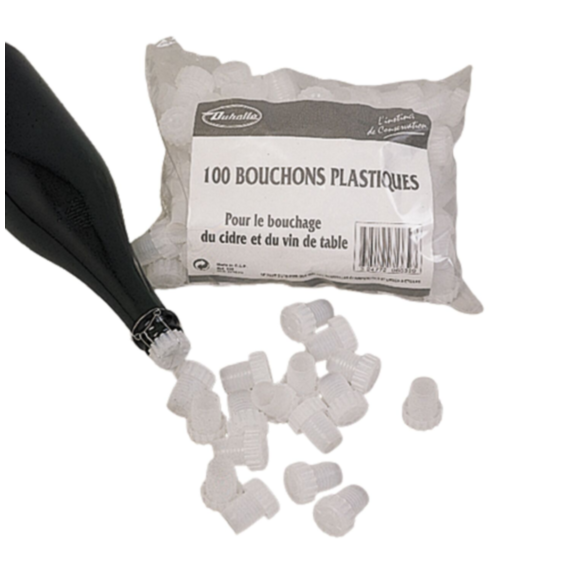 100 Bouchons Plastique - DUHALLE