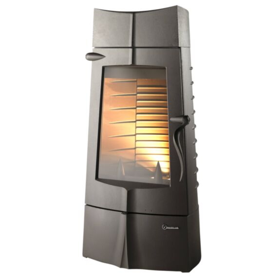 Poêle à Bois vertical Chamane 10 6,5-15kW Bûches 40cm - INVICTA