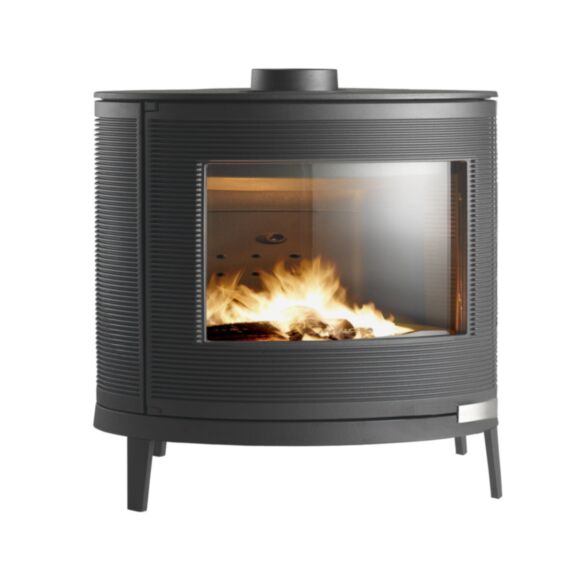 Poêle à bois fonte Kaori 6-13,5kW Bûches 58cm - INVICTA