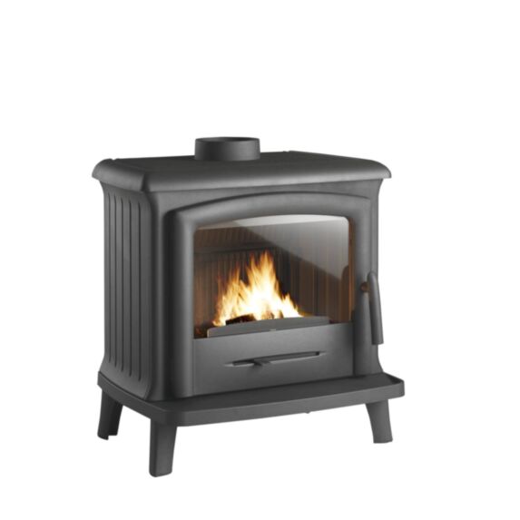 Poêle à Bois fonte Norik 4-9kW Bûches 50cm - INVICTA