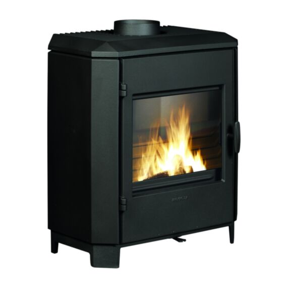 Poêle à bois fonte Carolo 5-12kW Bûches 56cm - INVICTA