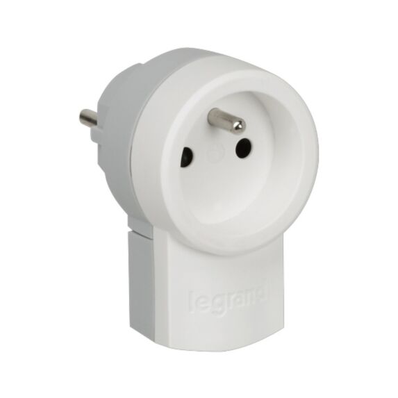 Fiche double fonction 250V 16A 2P+T - LEGRAND