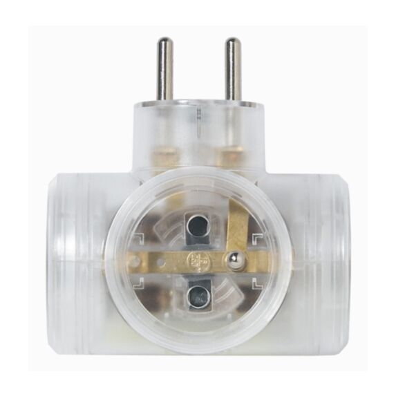 Fiche 3 Prises Courant 2P+T 16A 230V Sorties Latérales