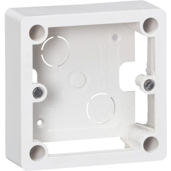 Cadre saillie 1 poste pour socle