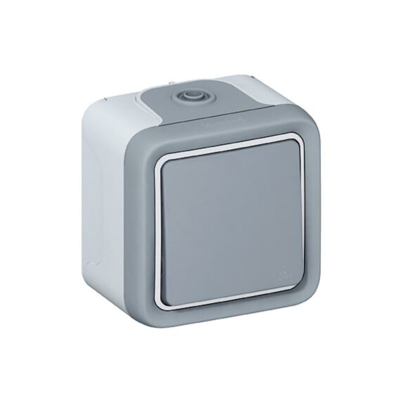 Poussoir simple plexo apparent 10a - LEGRAND