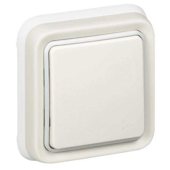 Interrupteur ou va-et-vient plexo complet encastré blanc - LEGRAND