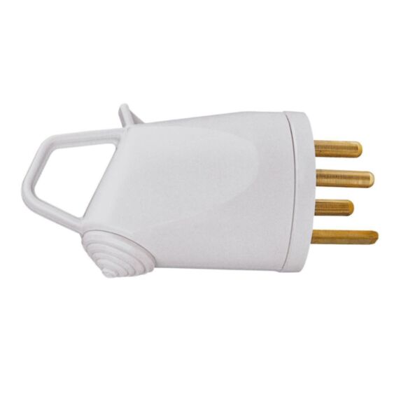 Fiche plexo 20 a grise 3p+t ip44ik08 poignée avec sortie latérale - LEGRAND