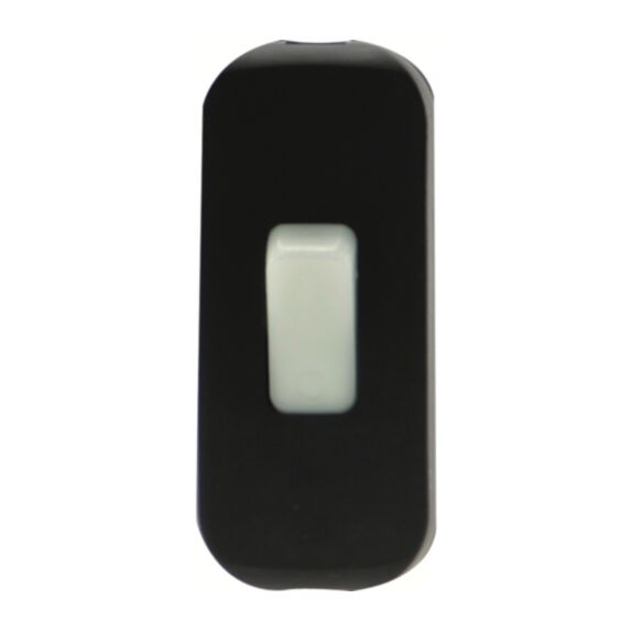 Interrupteur à touche luminescente pour lampe noir