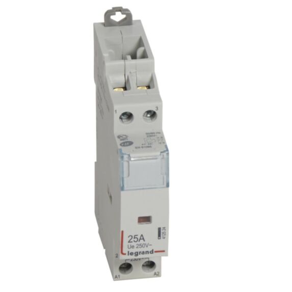 Contacteur pour puissance importante bipolaire 230V~ 2O 25A 1 module - LEGRAND