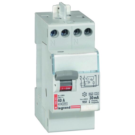 Interrupteur différentiel bornes à vis - LEGRAND