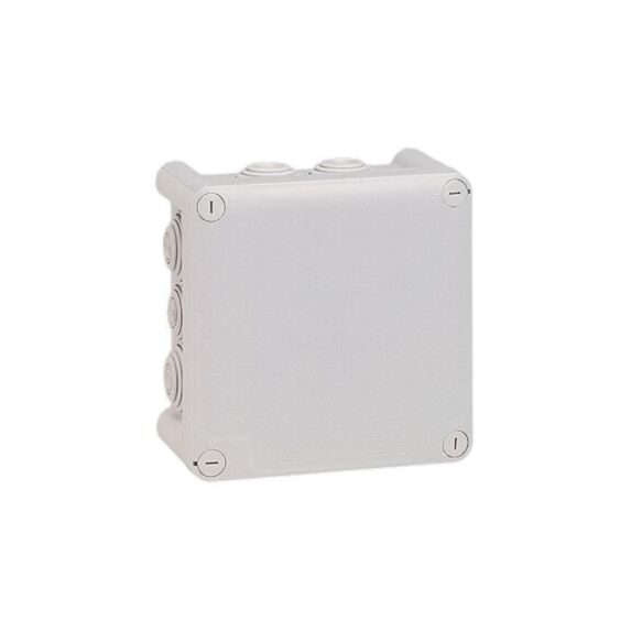 Boîte de dérivation étanche carrée 10 entrées IP55 Plexo 130