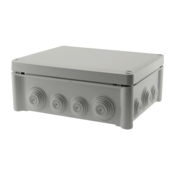 Boîte de dérivation étanche rectangulaire 14 entrées IP55 Pl