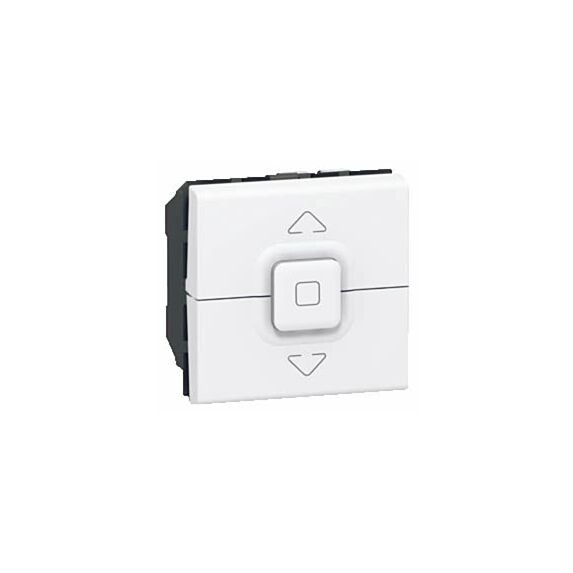 Poussoir commande centralisée volets roulants mosaic 2 modules - LEGRAND