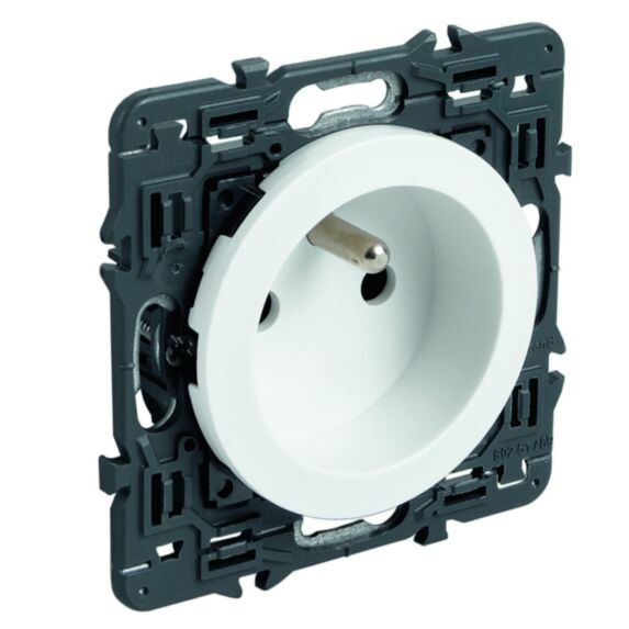 Poussoir simple Mosaic composable - 1 module - Noir