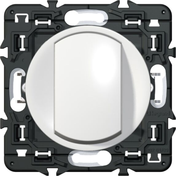 Prise TV simple Mosaic - Composable - 2 modules - Noir