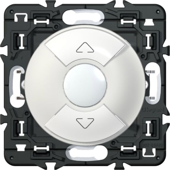 Prise RJ45 Mosaic blindée - Catégorie 6 - STP - Composable - 2 modules - Noir