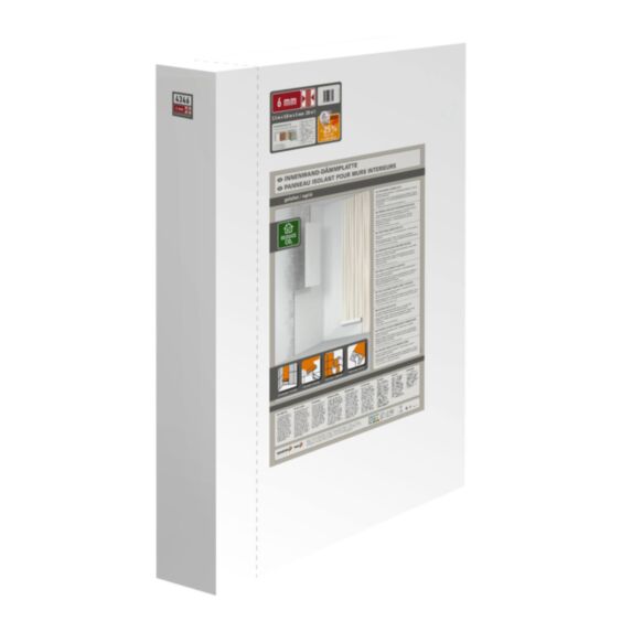 Panneau isolant Mural Replié polystyrène extrudé Ep.6mm 2,5x0,8m - CLIMAPOR